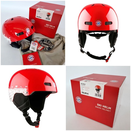 080025 Лыжные шлемы от ФК Бавария Мюнхен.