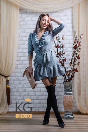 &quot;Caitlin&quot; şal elbise