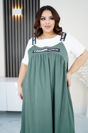 Сарафан + футболка №0166