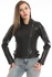 Leather jacket for women - Slm Fit