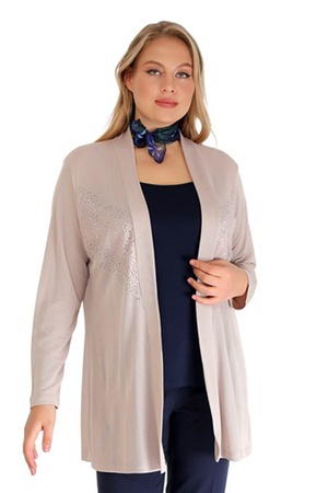 КАРДИГАН С БУСИНАМИ