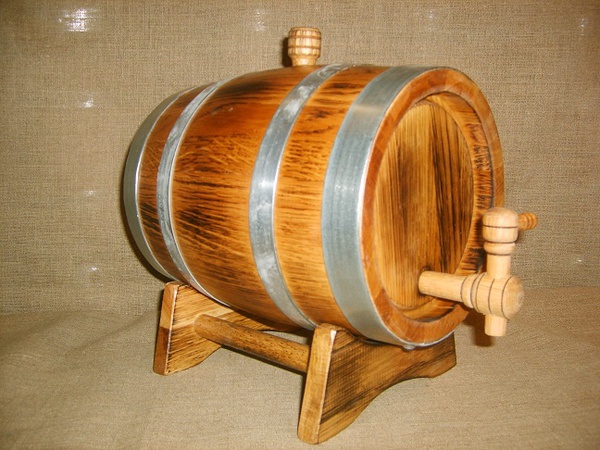 Barrel 5 liters firing, wax, internal firing - forces