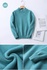 Full woolen sweater for boys and girls with thick round neck knitted underlining short style sweaters