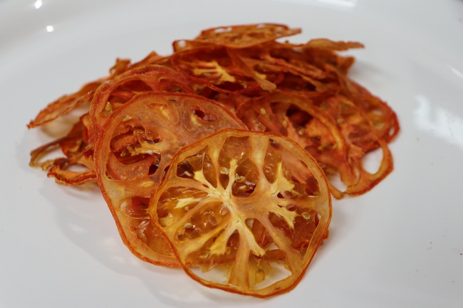 Натуральные чипсы из томатов