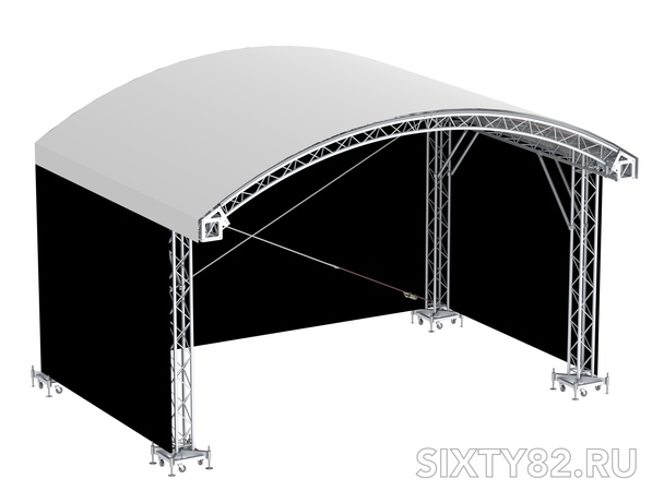 Система арочных сценических крыш SIXTY82 - размер 6х4 м