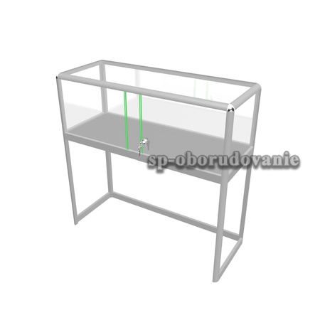 Прилавок из алюминиевого профиля эконом