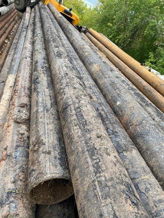 Труба с демонтажа 273 ст 7х8 нефть пш