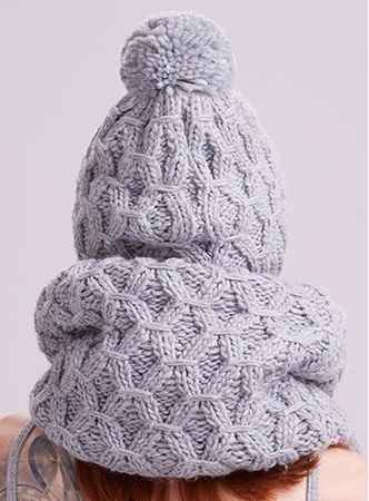 Kadın seti Şapka + Snood