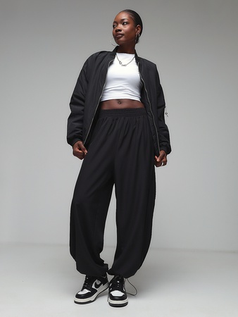 Штаны широкие оверсайз спортивные