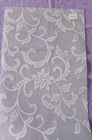 Рулонные шторы с рисунком из тюлевой занавески серии RTE