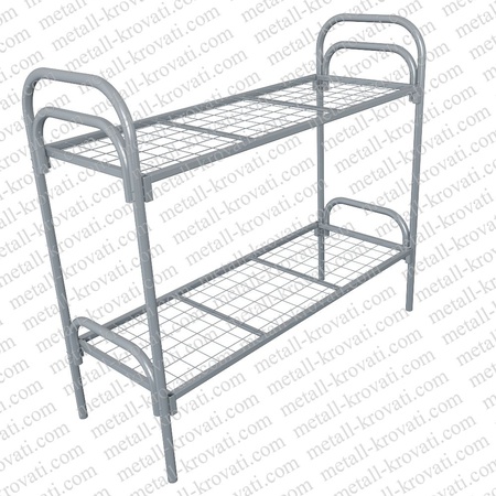 Кровать металлическая двухъярусная усиленная сетка сварная ‘2КС-6’
