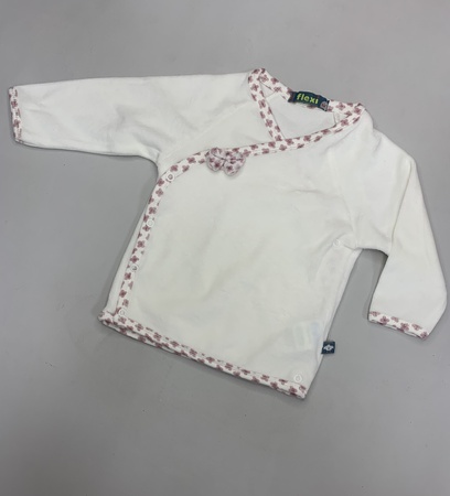 Кофточка распашонка велюровая flexi