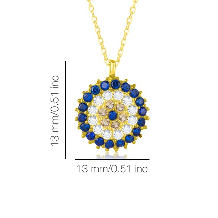 Even & Pétra 14 Ayar Altın Nazar Boncuk Kolye