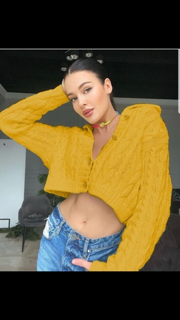 Вязаный кардиган