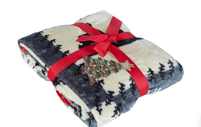 Battaniye Holly Jolly Grey