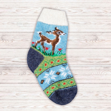 Çocuk çorapları çok renkli