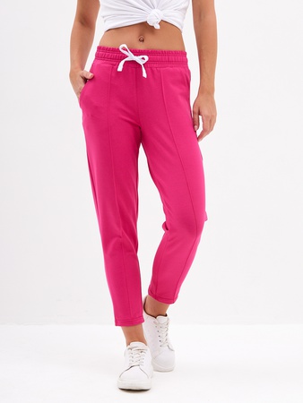 Брюки бананы укороченные 7/8 на резинке