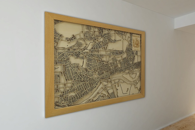 Rostov-on-Don haritası (şehir merkezi)