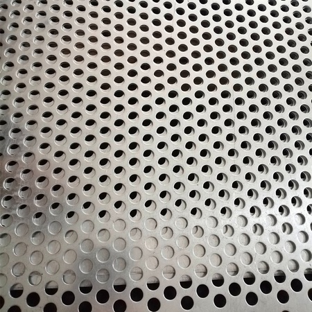 Perforated sheet metal