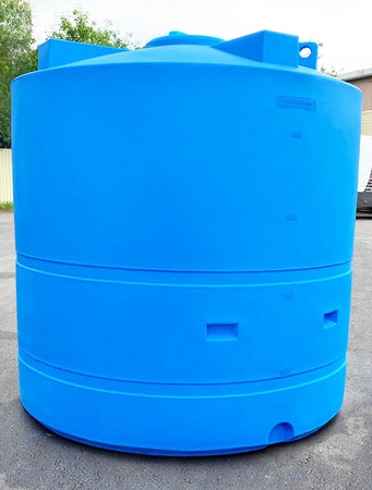 Емкость 5000 л пластиковая цилиндрическая