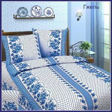 Ткань бязь Гжель