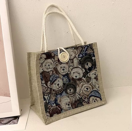 Джутовая сумка