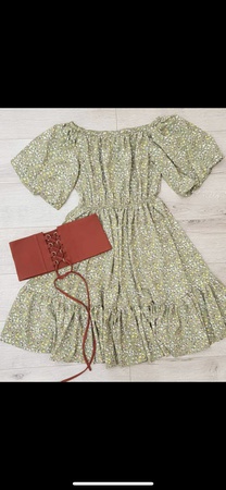 Платье крестьянка