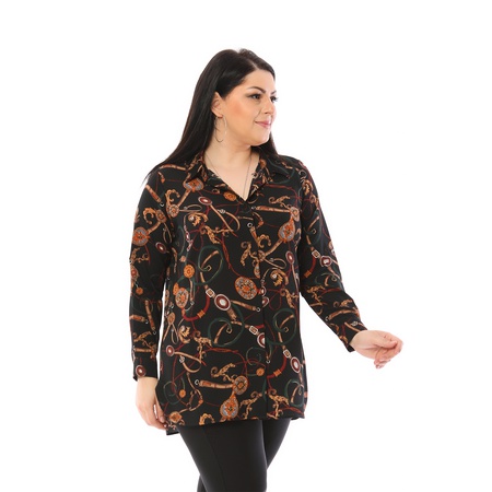 Классическая рубашка большого размера