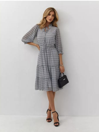 Платье вечернее шифоновое