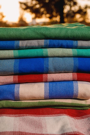 Домашний плед, плед для пикника