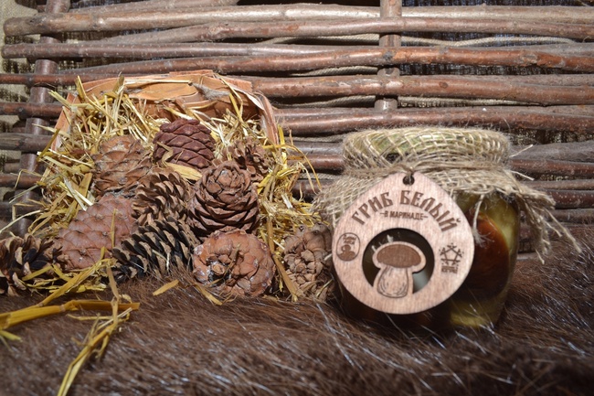 Белые грибы боровики Сибирские в маринаде (ХМАО-ЮГРА)