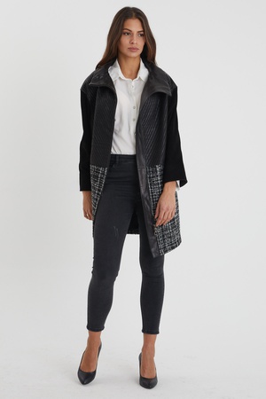 Leather jacket for women - Relaxed Fit