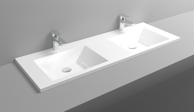 Lavabo Grigio 120 çift