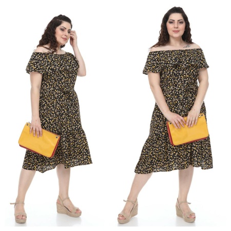 Узорчатое платье