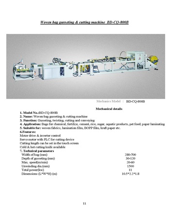 Plastik makineleri; Laminasyon ve Baskı makineleri