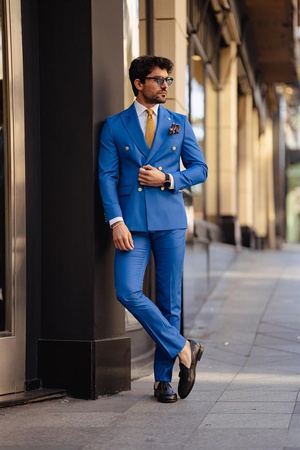 Erkek kostümleri Guild Jesus Mavi