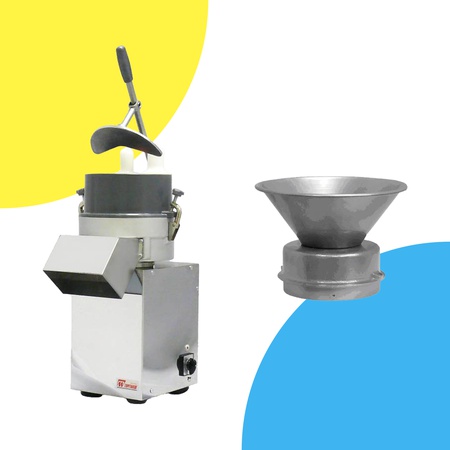 TemQO Sebze kesme ve ezme makinesi OM-350M