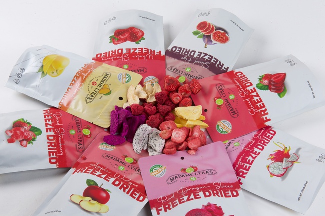 Сублимированные ягоды и фрукты