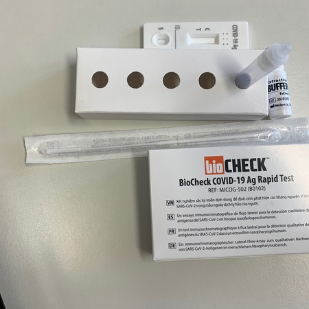 Экспресс-тест BioCheck Covid-19 Ag