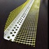 PVC Corner Bead with Fiberglass Mesh, 90° Wall Edge Guard, 2-3 m Length, Anti-Crack, Exterior & Interior Plaster, White/OEM