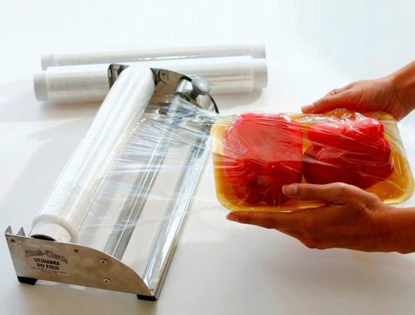 Плёнка пищевая, стрейч-пленка(дышащая плёнка)ПВХwww.upakexpress.ru