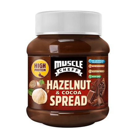 Muscle Cheff Proteinli Çikolatalı Fındık Kreması(350 G)
