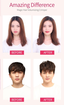 Щипцы для увеличения объема волос T19