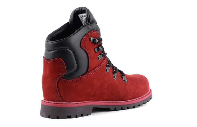 Stiefel TREK Mount 73-19 Fell dunkelrot