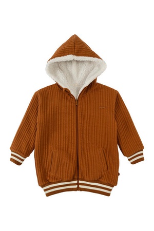 Kapitone kapüşonlu krep ceket