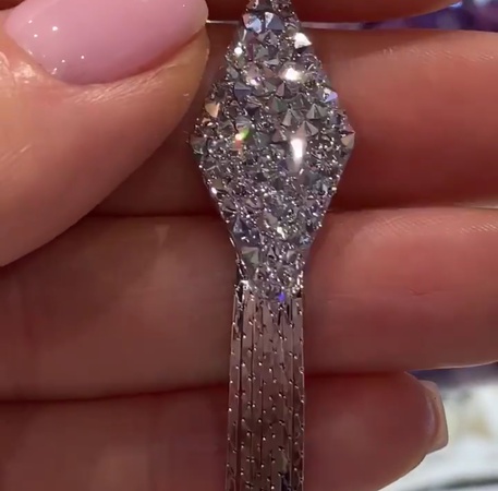 Серьги из кристаллов Swarovski