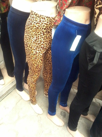 Брюки вилюровые