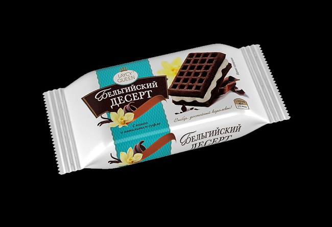 Kakao ve vanilyalı sufle ile Belçika tatlısı