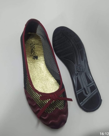 Женский балет в сеточку Özgan Bowknot Fishnet