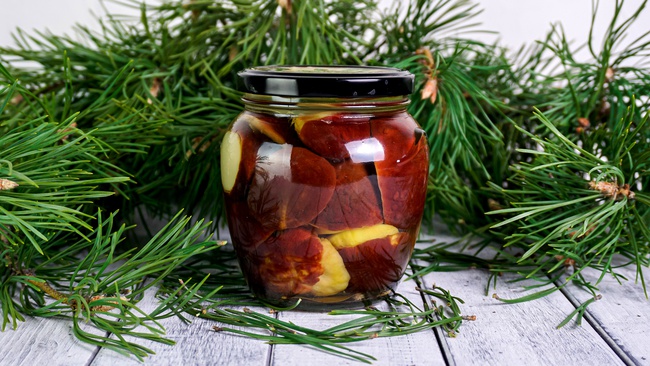 Porcini mushrooms Siberian frozen